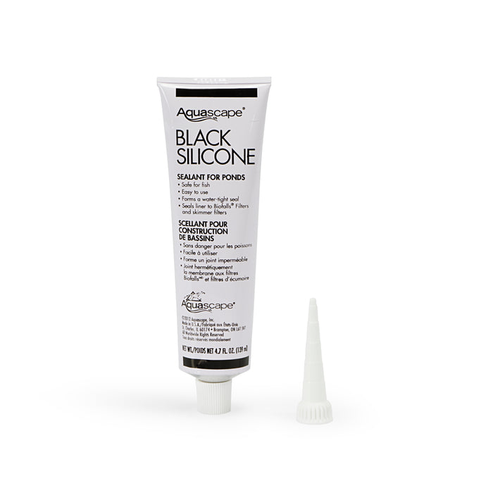 Aquascape - Black Silicone Sealant - 4.7 oz tube