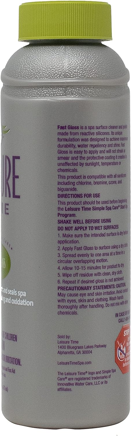 Leisure Time - Fast Gloss Cleaner for Spas - 1 Pint