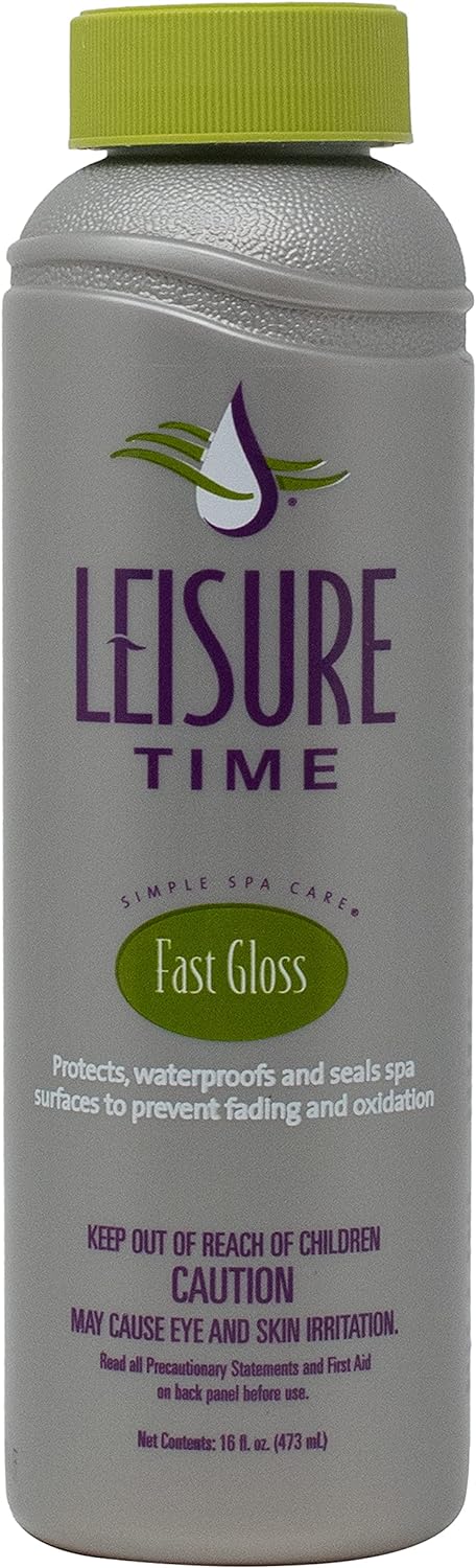Leisure Time - Fast Gloss Cleaner for Spas - 1 Pint