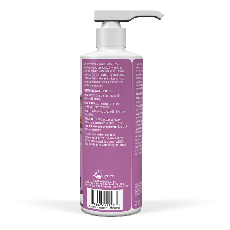 Aquascape Fountain Scale Free – 8 oz / 236 ml