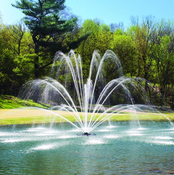 Kasco Marine - 2 HP Fountain 8400JF - 5 Spray Patterns Included - 208-240V (Single Phase)