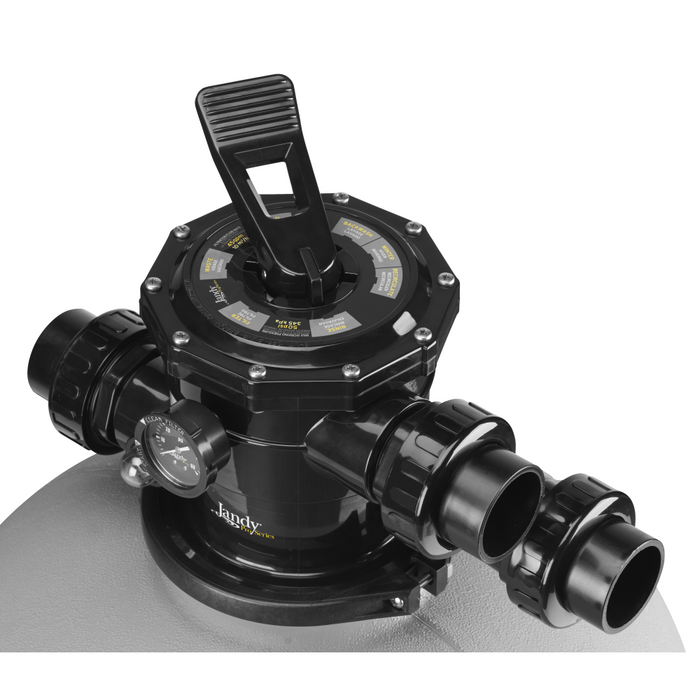 IN STORE ONLY - Jandy Multi-Port Backwash Valve, 24" Top-Mount