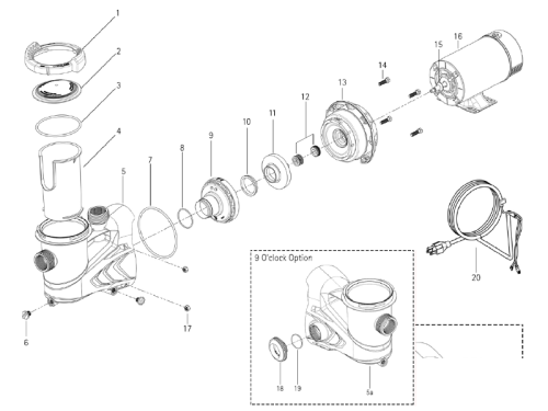 S15TSHJ-3P-S1 POOL PUMP SHARKJET