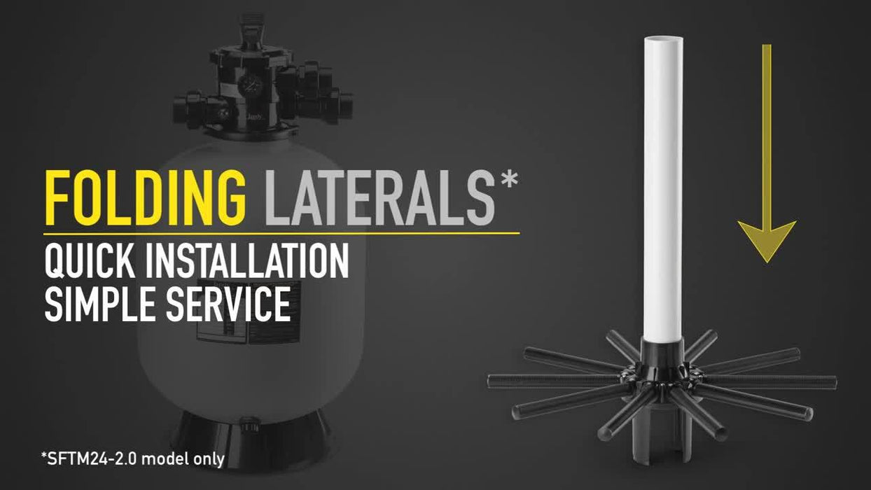 IN STORE ONLY - Jandy 22" SFTM Series Top-Mount Sand Filter, 1.5" Valve