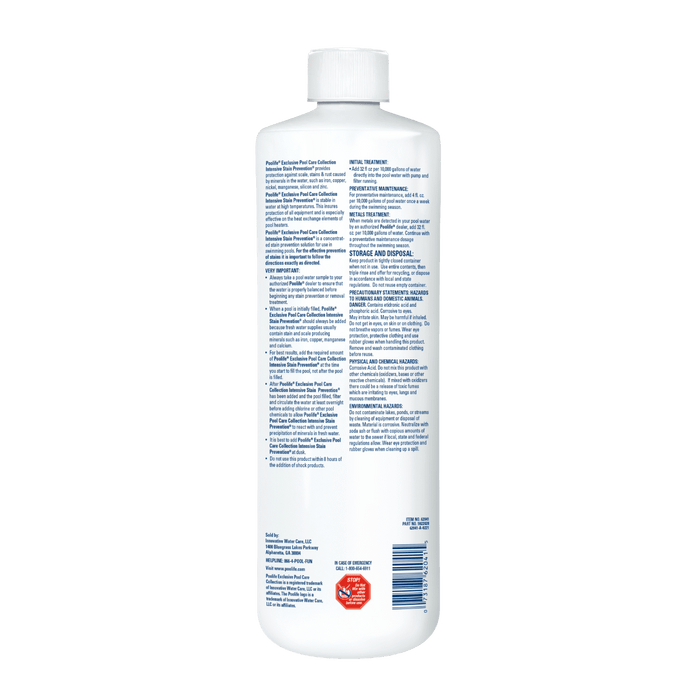 Poolife Intensive Stain Prevention - 32 Oz