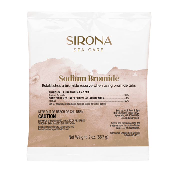 Sirona Sodium Bromide - 2 Oz Pouch