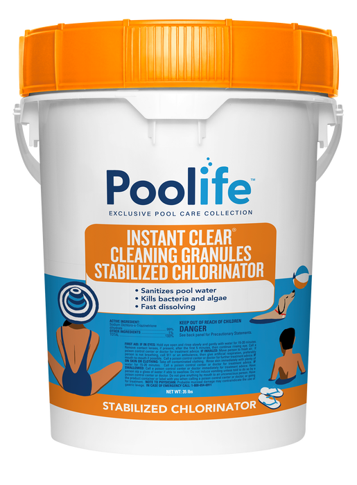 Poolife Instant Clear Cleaning Granules * STABILIZED * Chlorinator