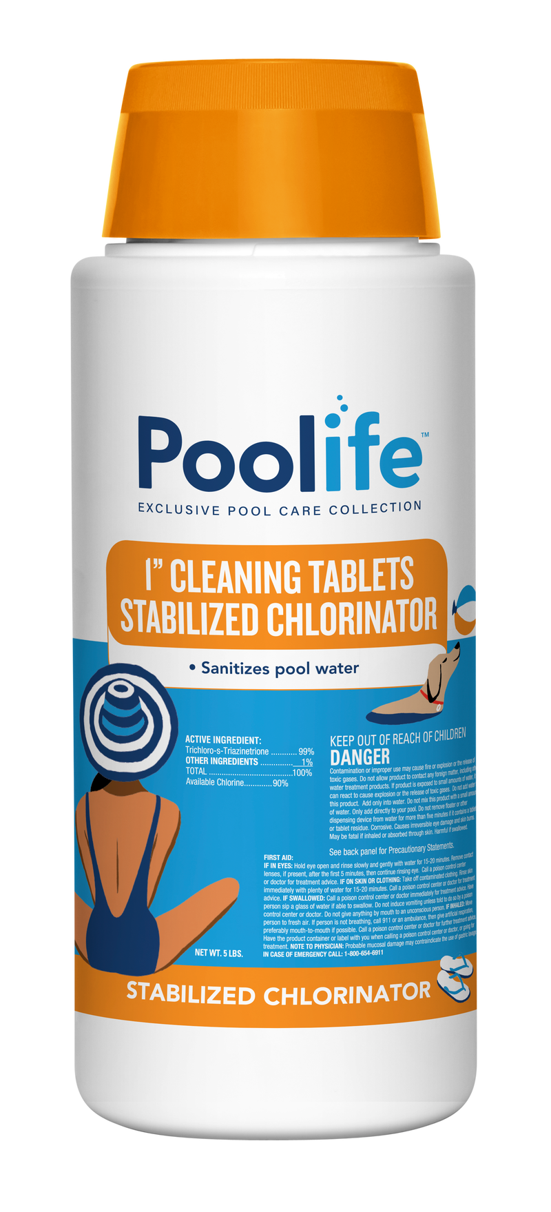 Poolife 1" Cleaning Tablets