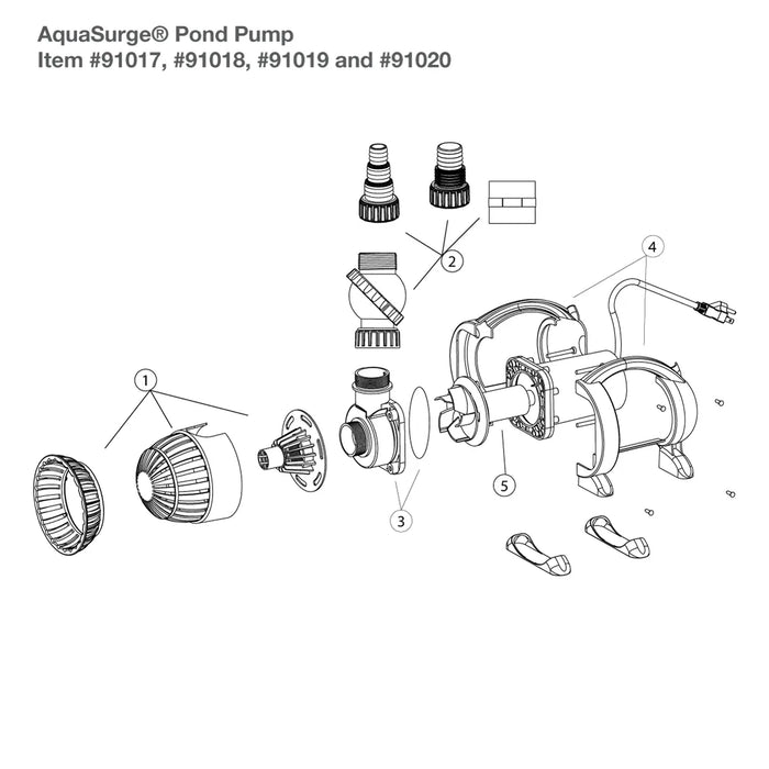 AquaSurge Replacement Parts